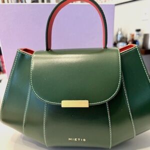 NEW MIETIS KHAKI GREEN PURSE